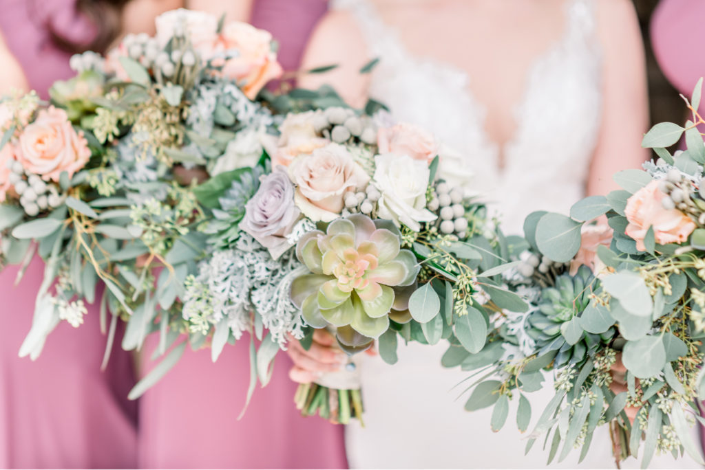 Bridesmaids' Bouquets 