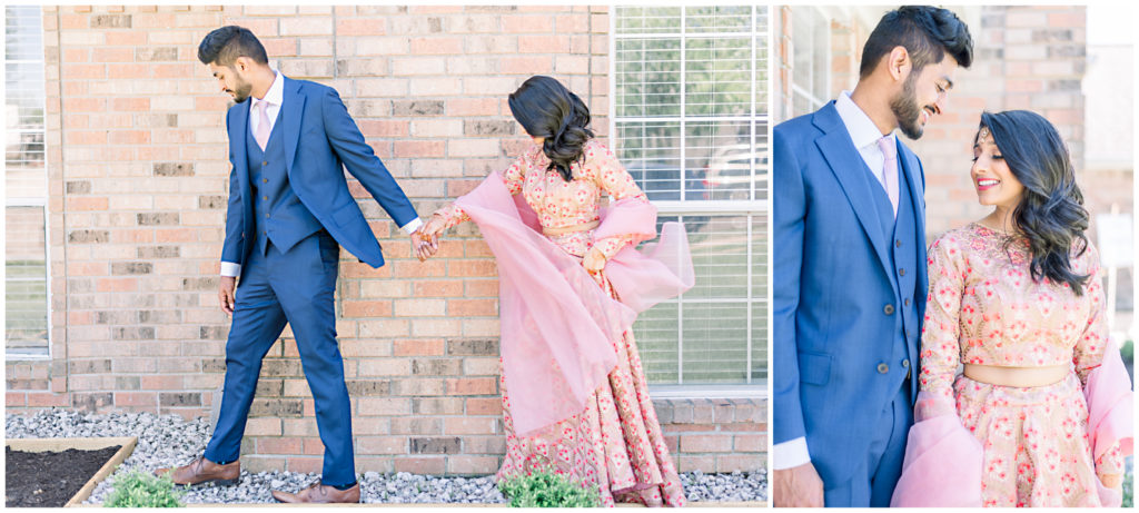 Traditional portraits at Indian engagement ceremony | Jessica Lucile Photography
