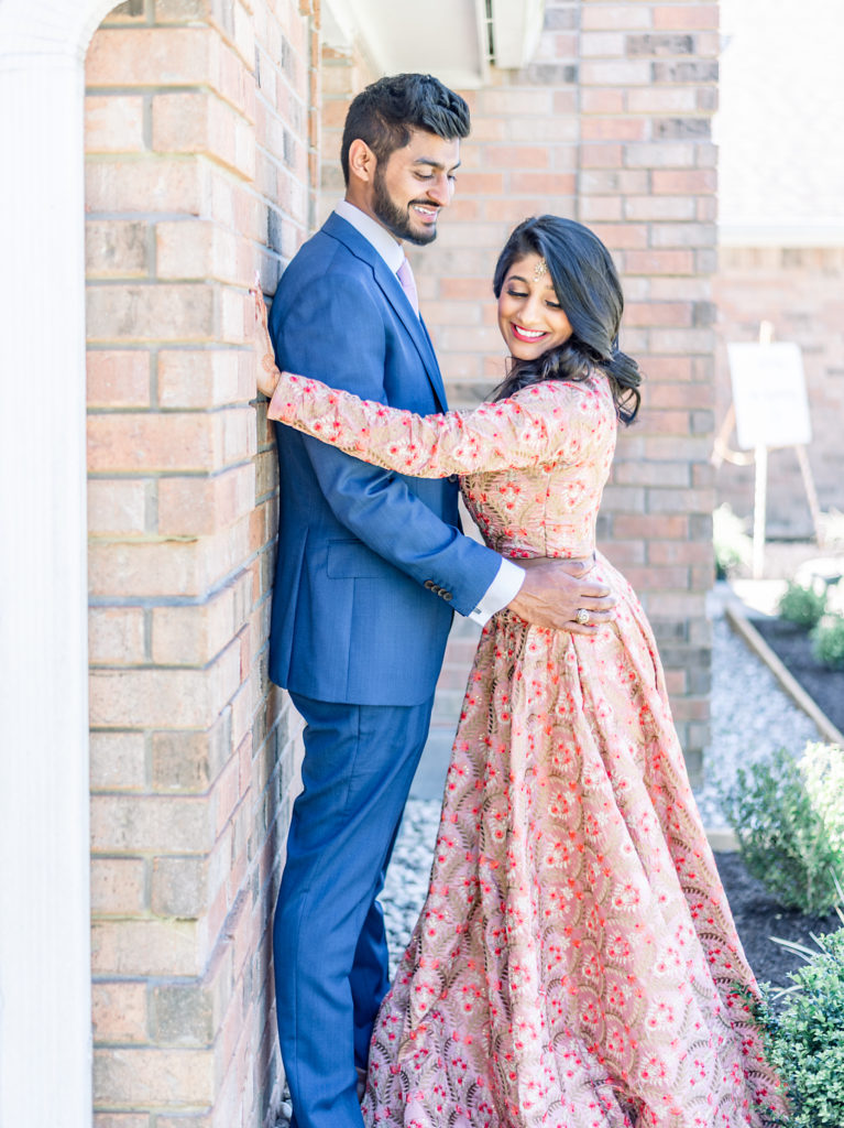 Traditional Portraits at Indian Engagement Ceremony | Jessica Lucile Photography