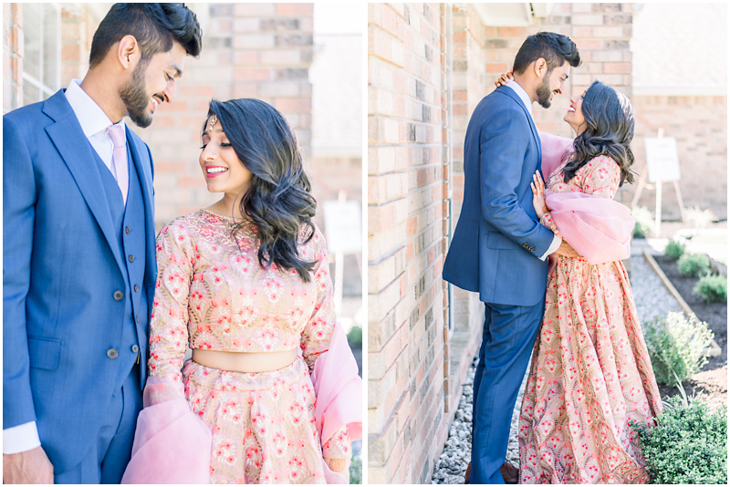 Traditional Portraits at Indian Engagement Ceremony