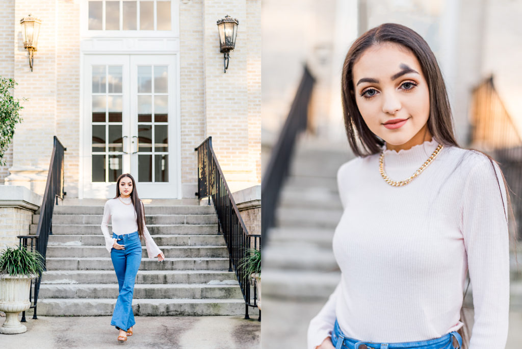 Senior Session Downtown Beaumont, Texas | Jessica Lucile Photography