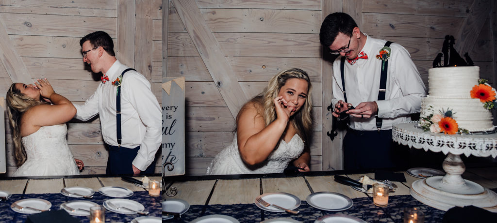 Old Town Spring Wedding | Jessica Lucile Photography | Hochzeit Hall | Cake Cutting