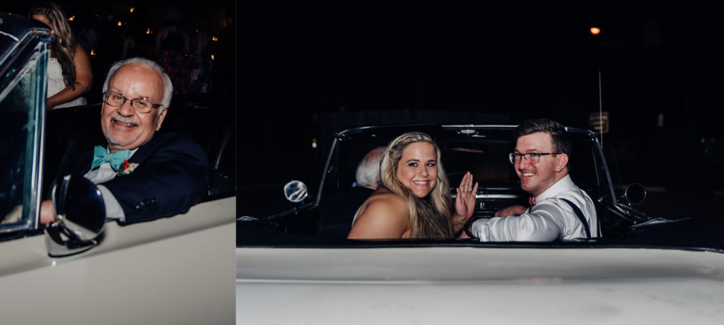 Old Town Spring Wedding | Jessica Lucile Photography | Hochzeit Hall | Getaway Car