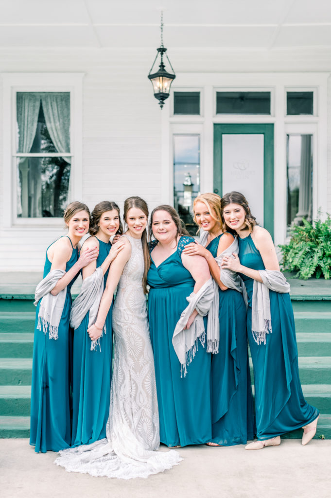 Bridesmaids | Jessica Lucile Photography | Conroe, Texas Wedding