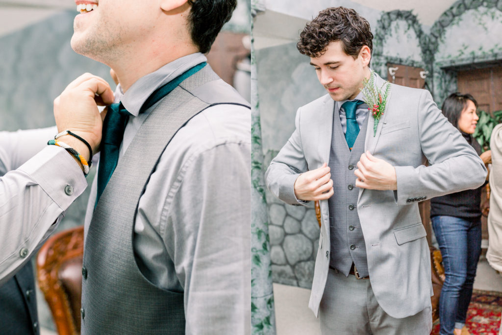 Groom Getting Ready | Jessica Lucile Photography | Conroe, Texas Wedding