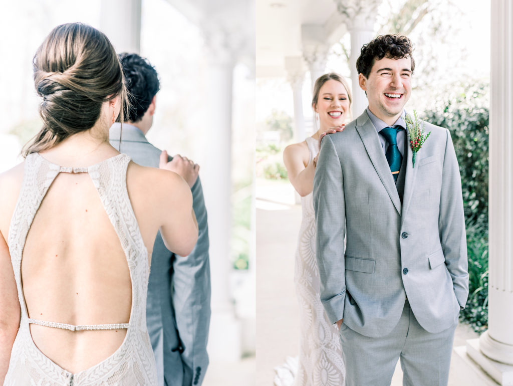 First Look | Jessica Lucile Photography | Conroe, Texas Wedding