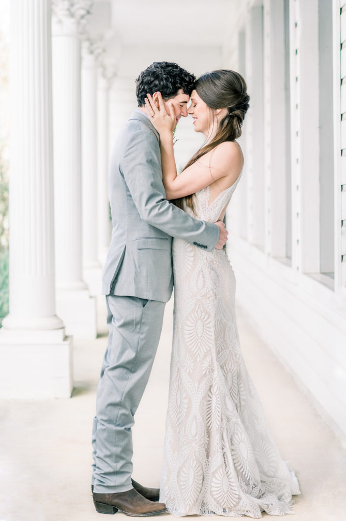 Bride + Groom Portraits | Jessica Lucile Photography | Conroe, Texas Wedding