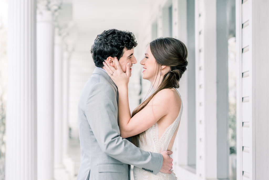 Bride + Groom Portraits | Jessica Lucile Photography | Conroe, Texas Wedding