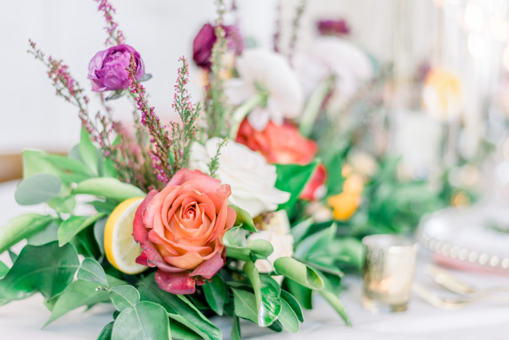 Tangerine Passion Florals | Jessica Lucile Photography