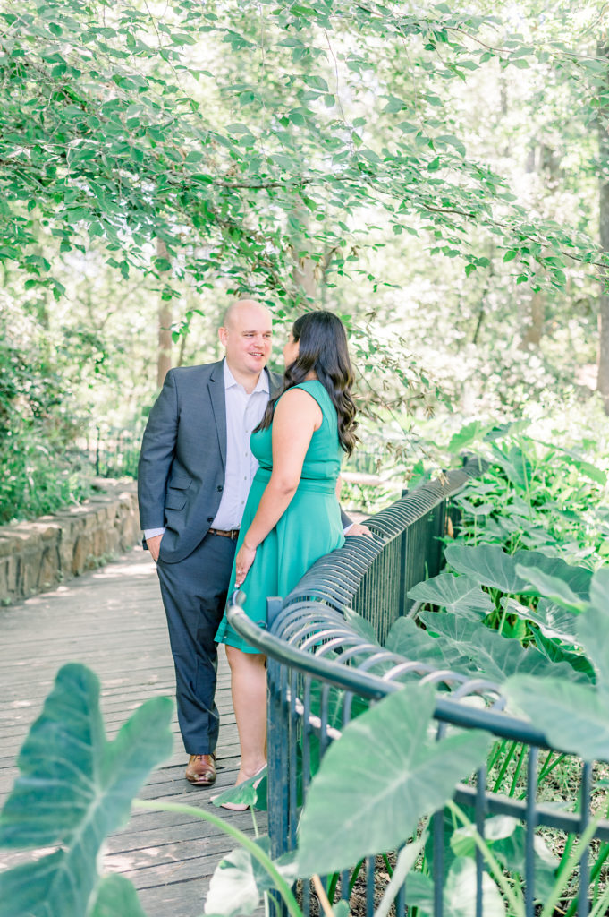 Mercer Botanic Gardens Engagement | Jessica Lucile Photography | Rosa & Sam