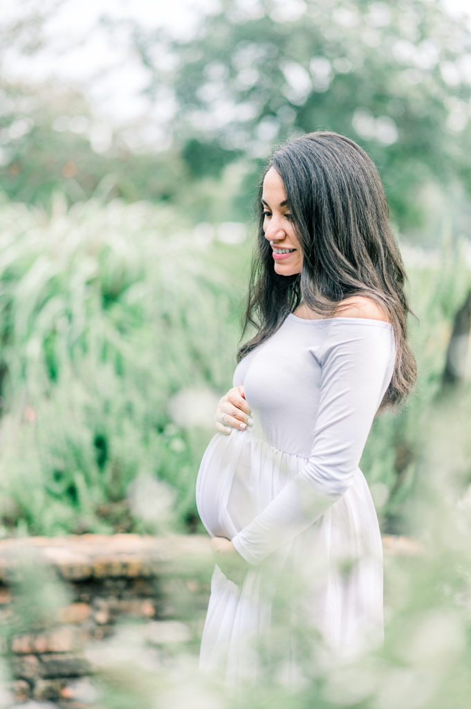 Tyrrell Park | Jessica Lucile Photography | Dreamy Garden Maternity