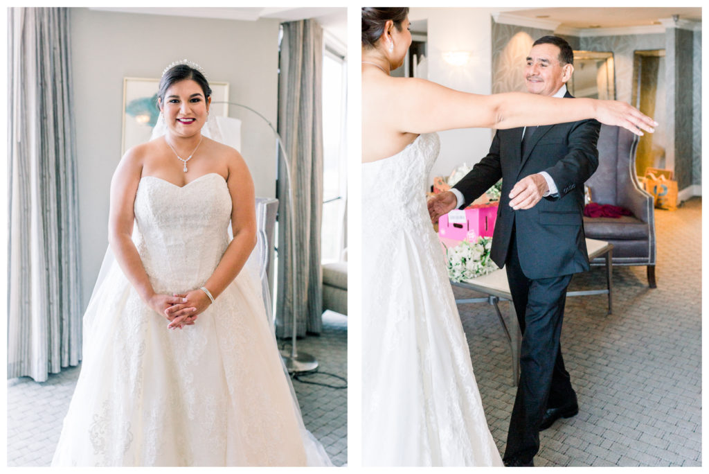 Father-Daughter First Look | Jessica Lucile Photography
