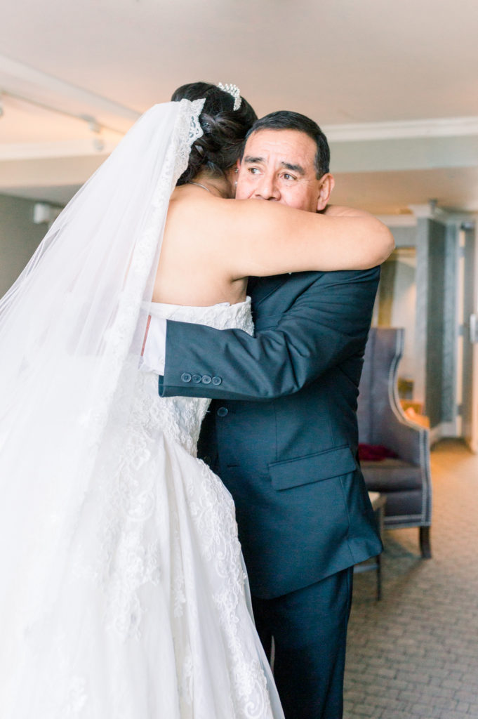 Father-Daughter First Look | Jessica Lucile Photography