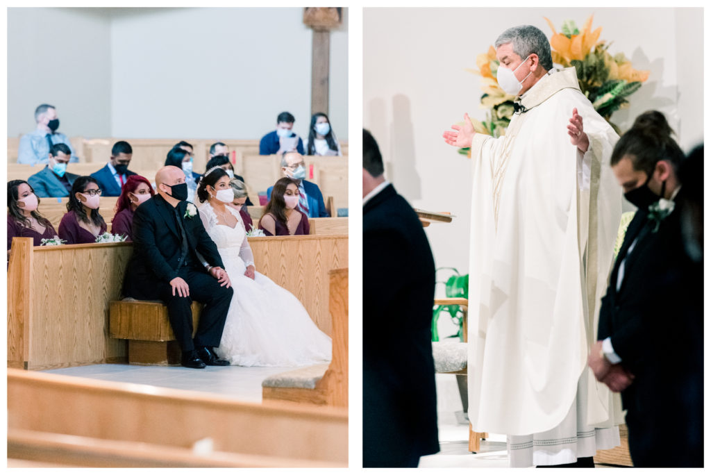 Rosa & Sam Catholic Wedding Ceremony | Jessica Lucile Photography