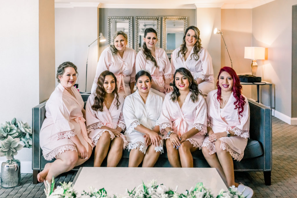 Bridesmaids Getting Ready | Jessica Lucile Photography